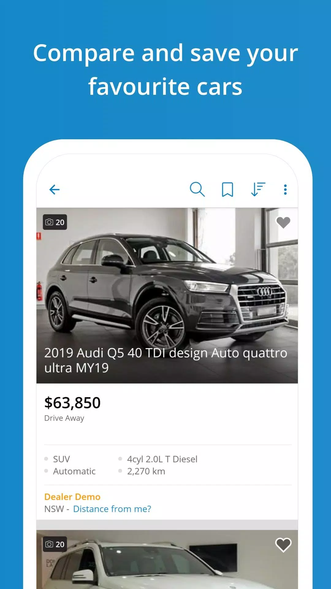 Carsales screenshot 3