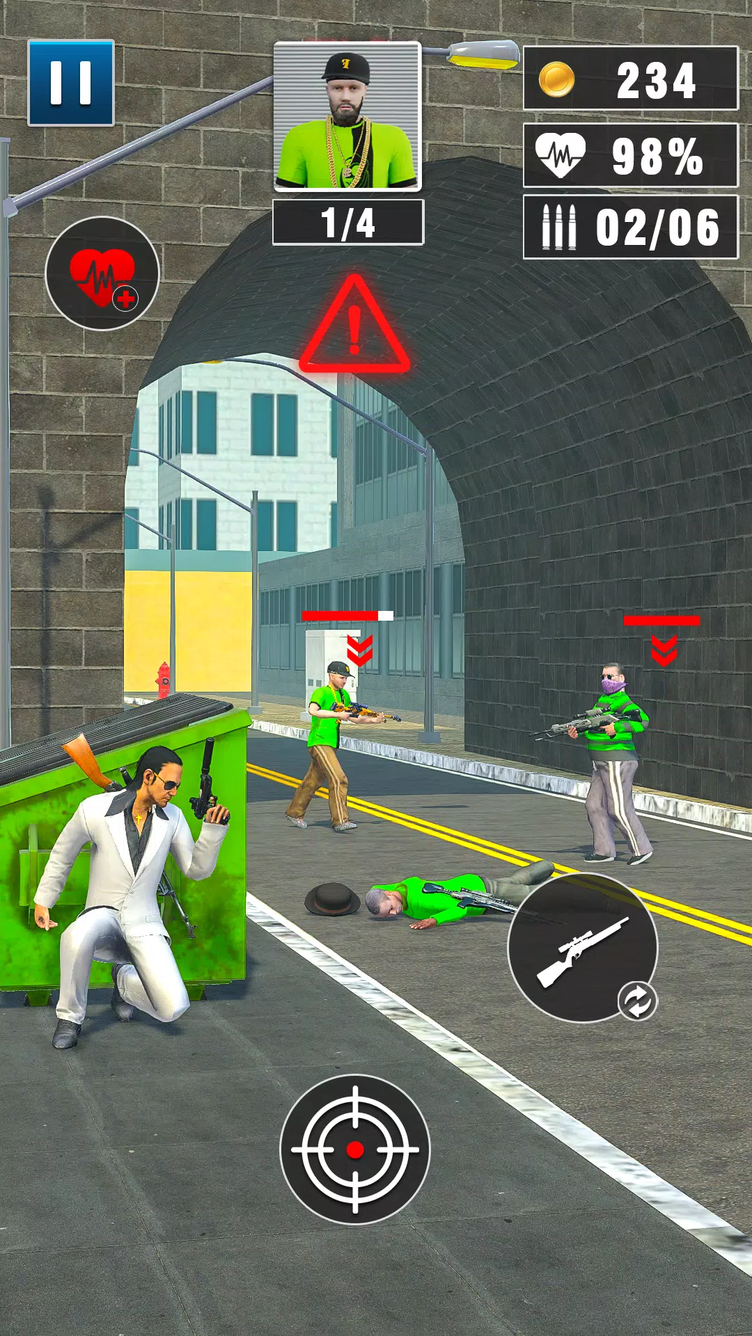 Agent Hunt Shooting Games 3D экрана 3