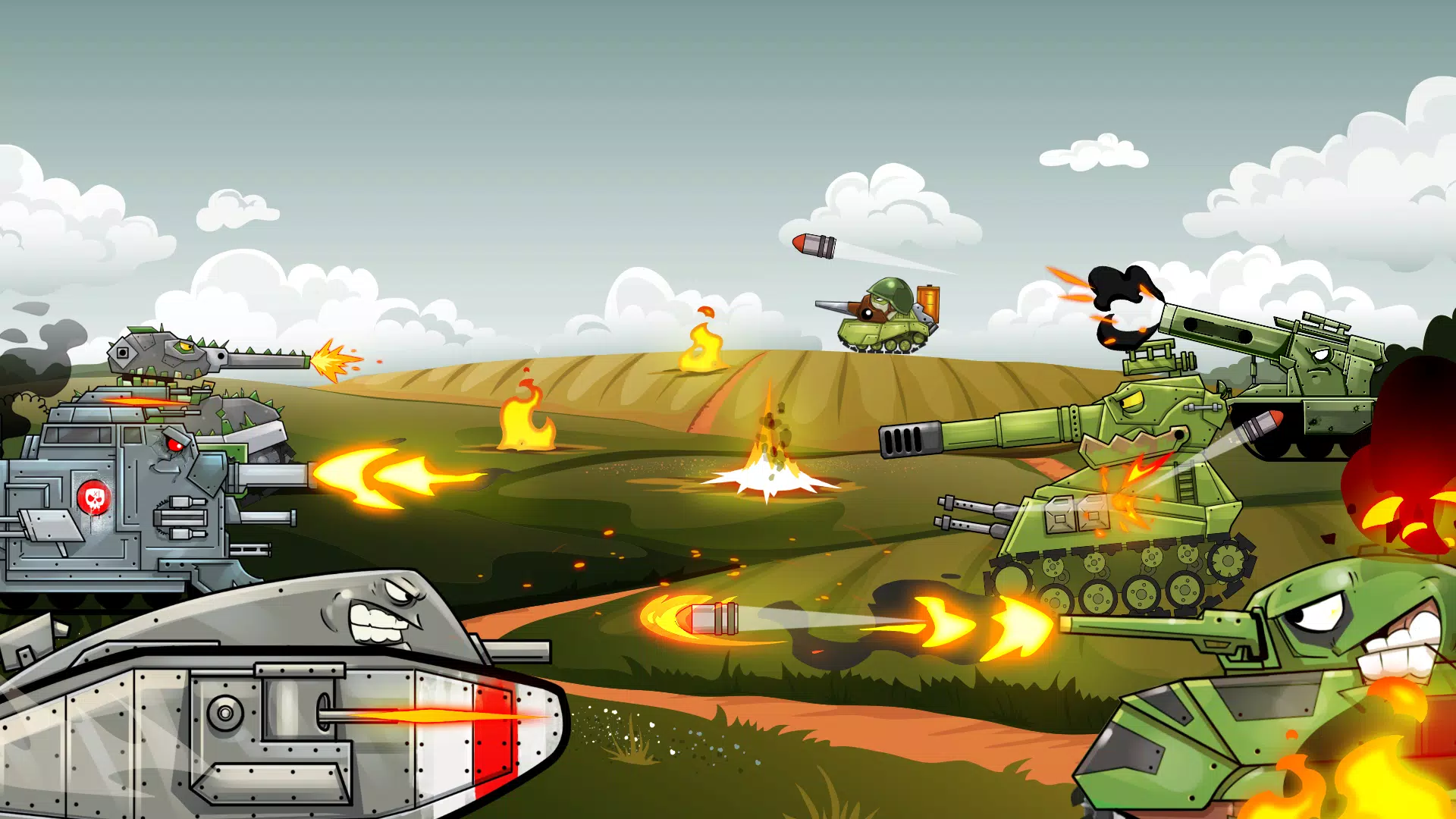 Merge Master Tanks: Tank wars ekran görüntüsü 2
