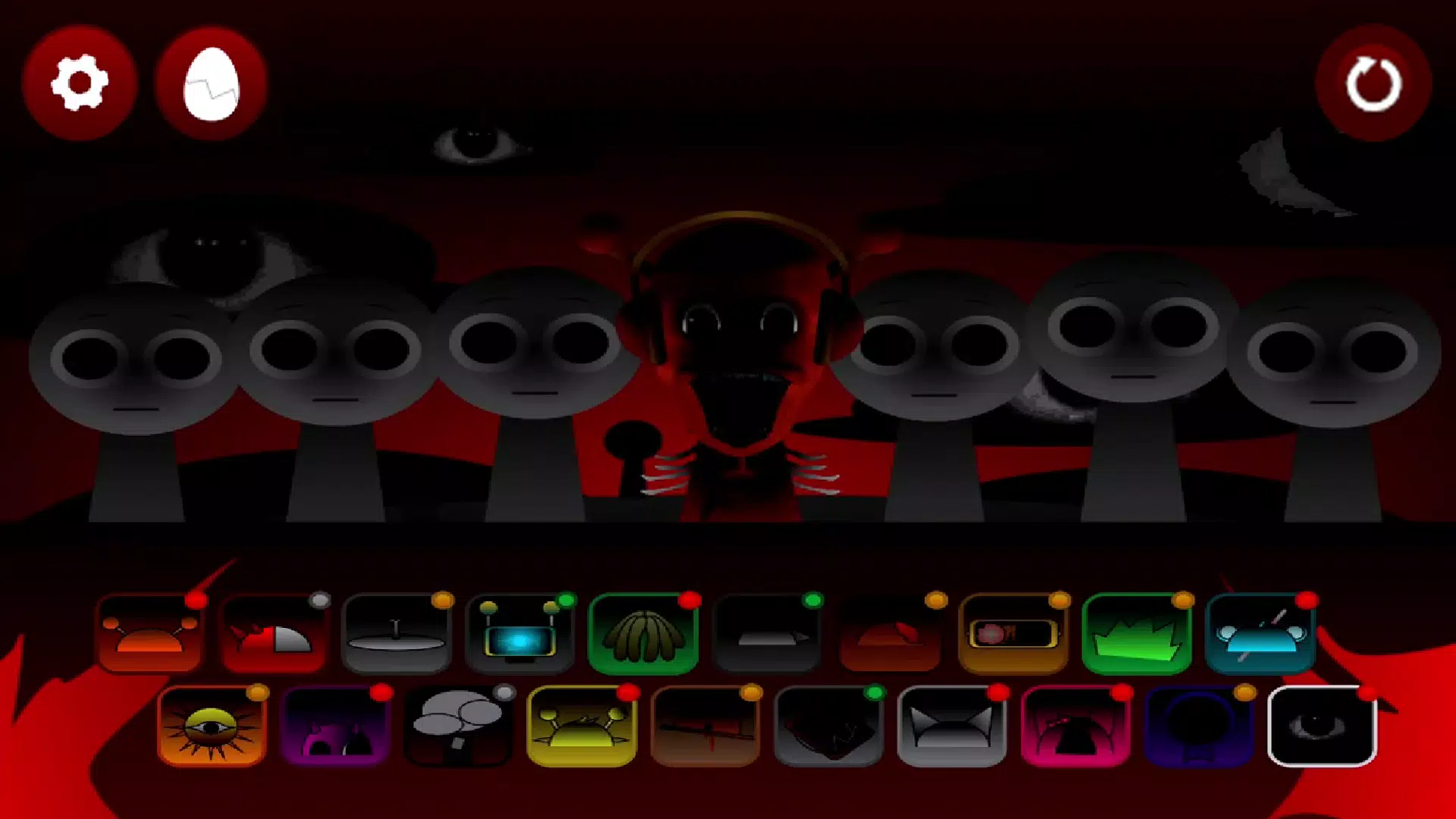 Sprunki Game Wenda Horror Mod screenshot 4