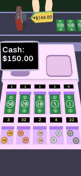 Cashier games - Cash register ảnh chụp màn hình 2