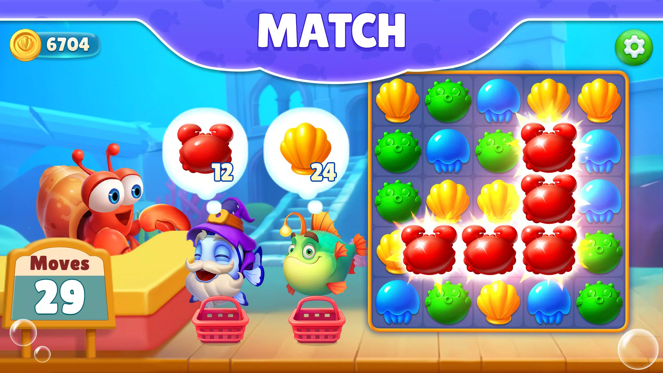 Screenshot Aquarium Crush 2