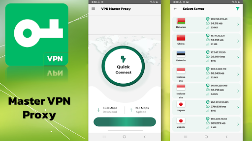 VPN Proxy Master Pro ဖန်သားပြင်ဓာတ်ပုံ 1