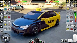 Taxi Simulator 3D-US Taxi Game ekran görüntüsü 3