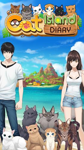 Cat Island Diary~Happy Match 3 স্ক্রিনশট 1