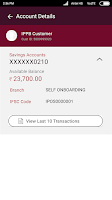 IPPB Mobile Banking экрана 4