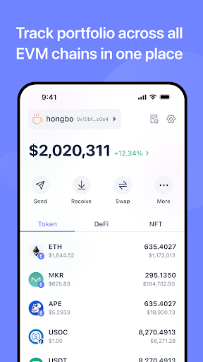 Rabby Wallet ảnh chụp màn hình 1