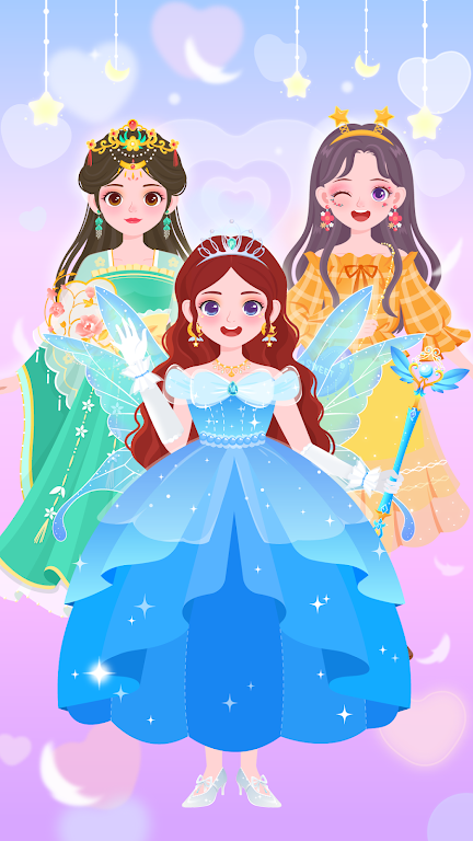 DuDu Princess dress up game Captura de tela 3