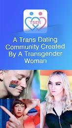 Tser: Transgender Dating Chat ảnh chụp màn hình 1