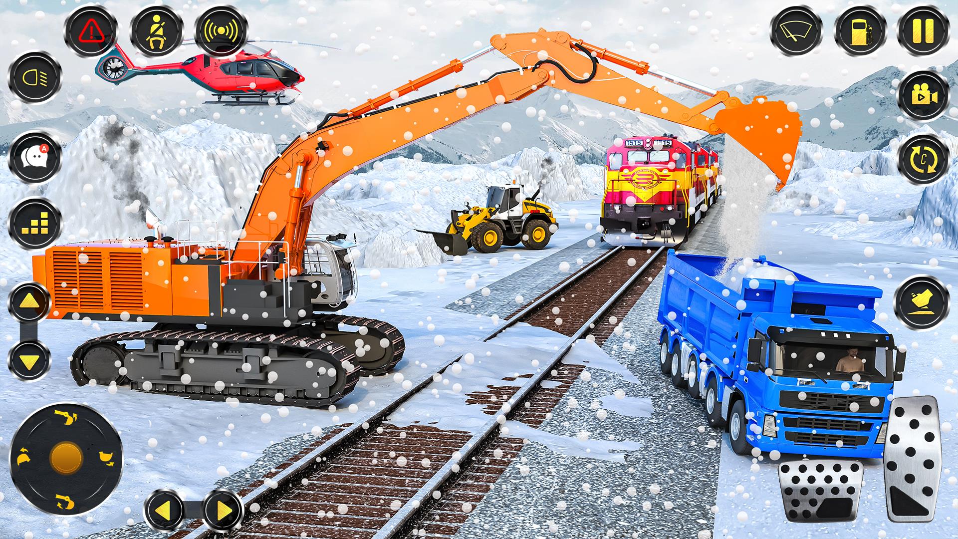 City Construction JCB Game 3D screenshot 2