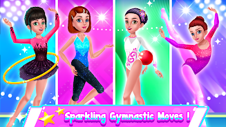 Dreamy Gymnastic & Dance Game captura de pantalla 