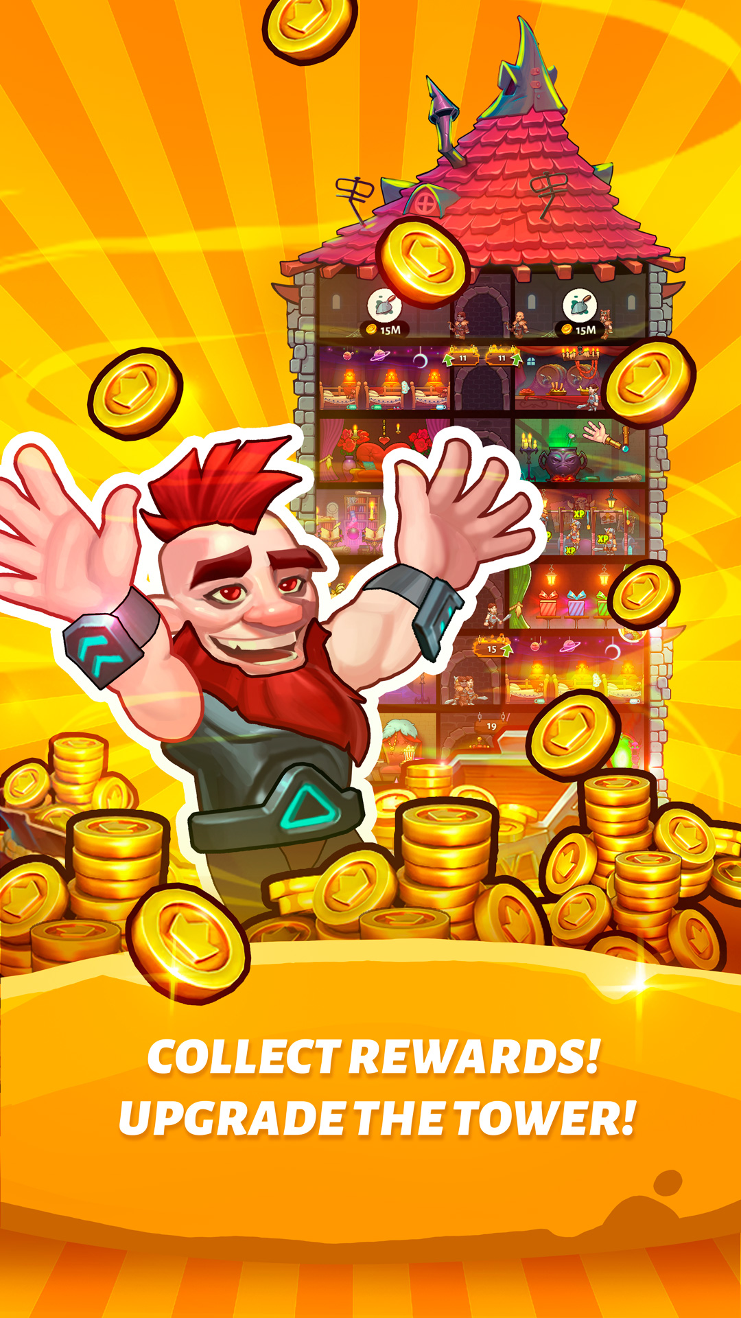 Idle Magic Tower: Heroes ảnh chụp màn hình 2