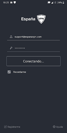 España VPN ဖန်သားပြင်ဓာတ်ပုံ 3