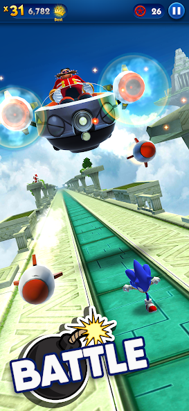 Sonic Dash - Endless Running Mod zrzut ekranu 3