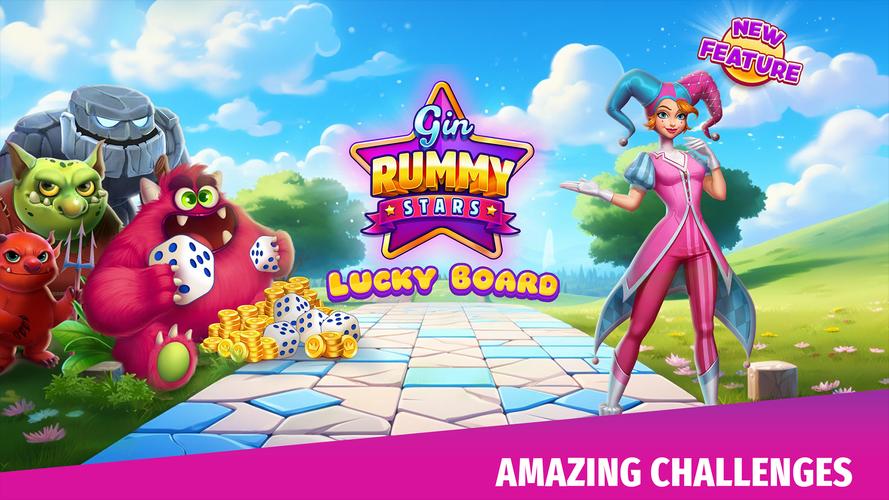Gin Rummy Stars - Card Game captura de pantalla 