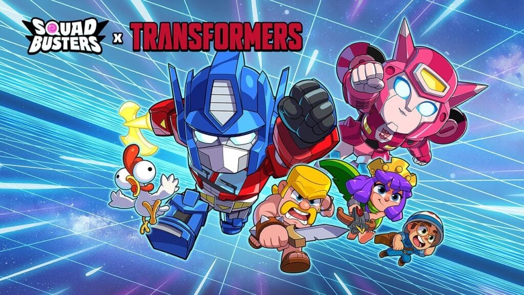 Transformers unem-se com Squad Busters para crossover épico