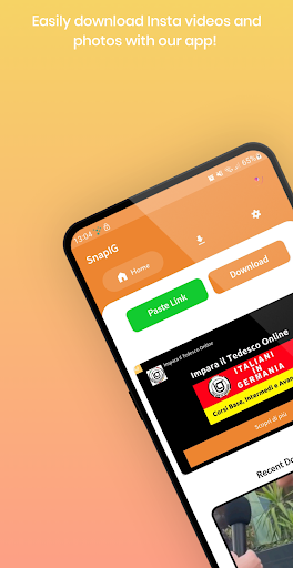 SnapIG - Insta Downloader ảnh chụp màn hình 1