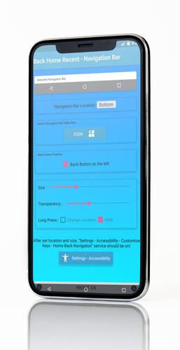 Back Home Recent NavigationBar Screenshot 4