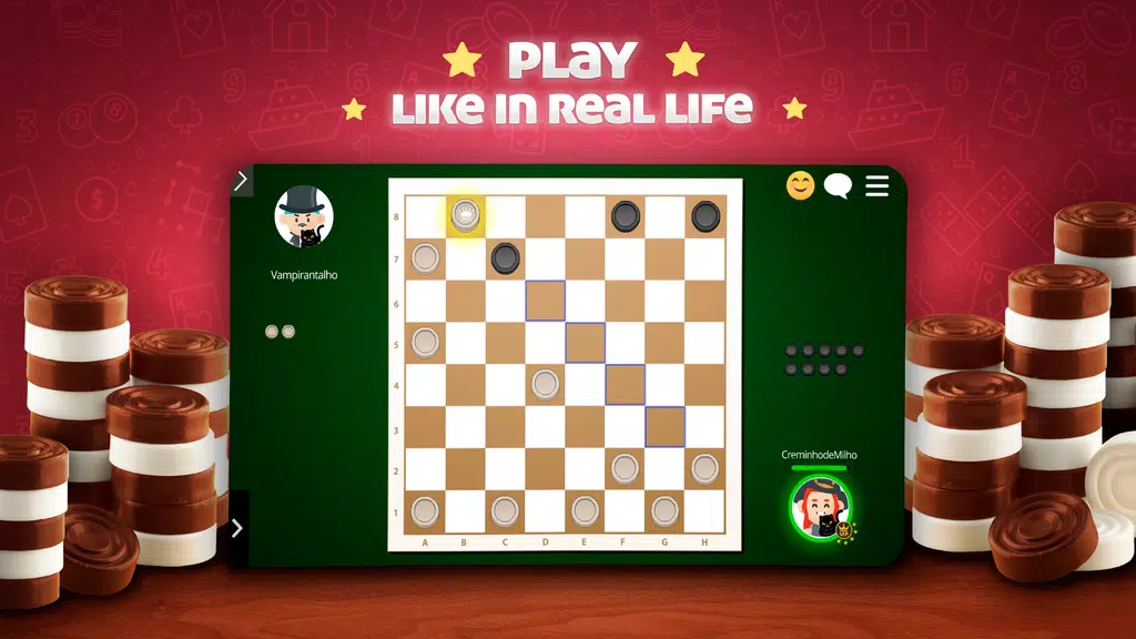 Checkers Online: board game screenshot 2