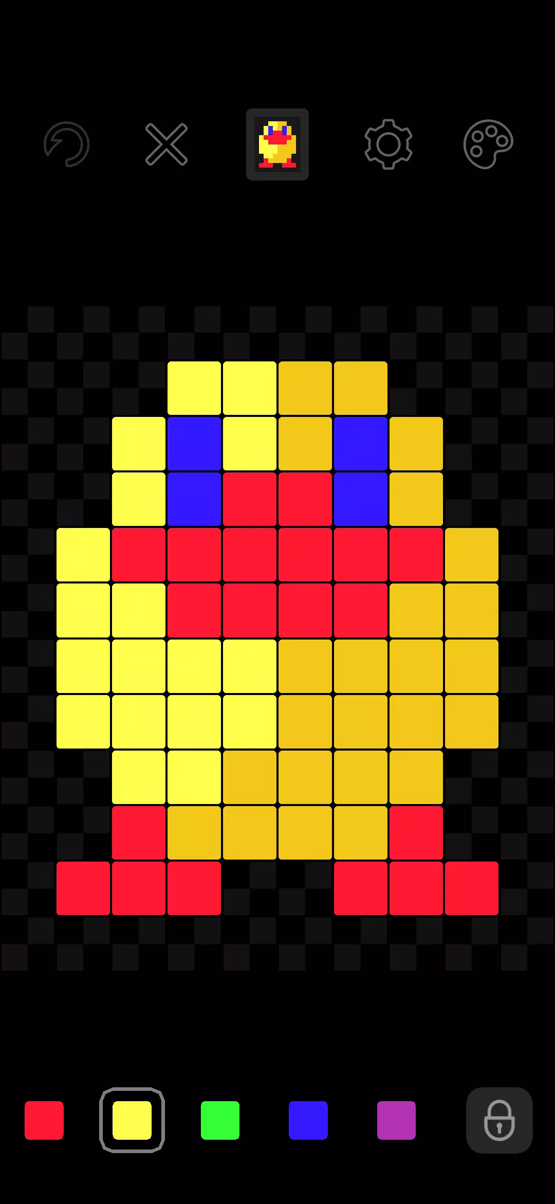 Easy pixel art maker editor screenshot 1