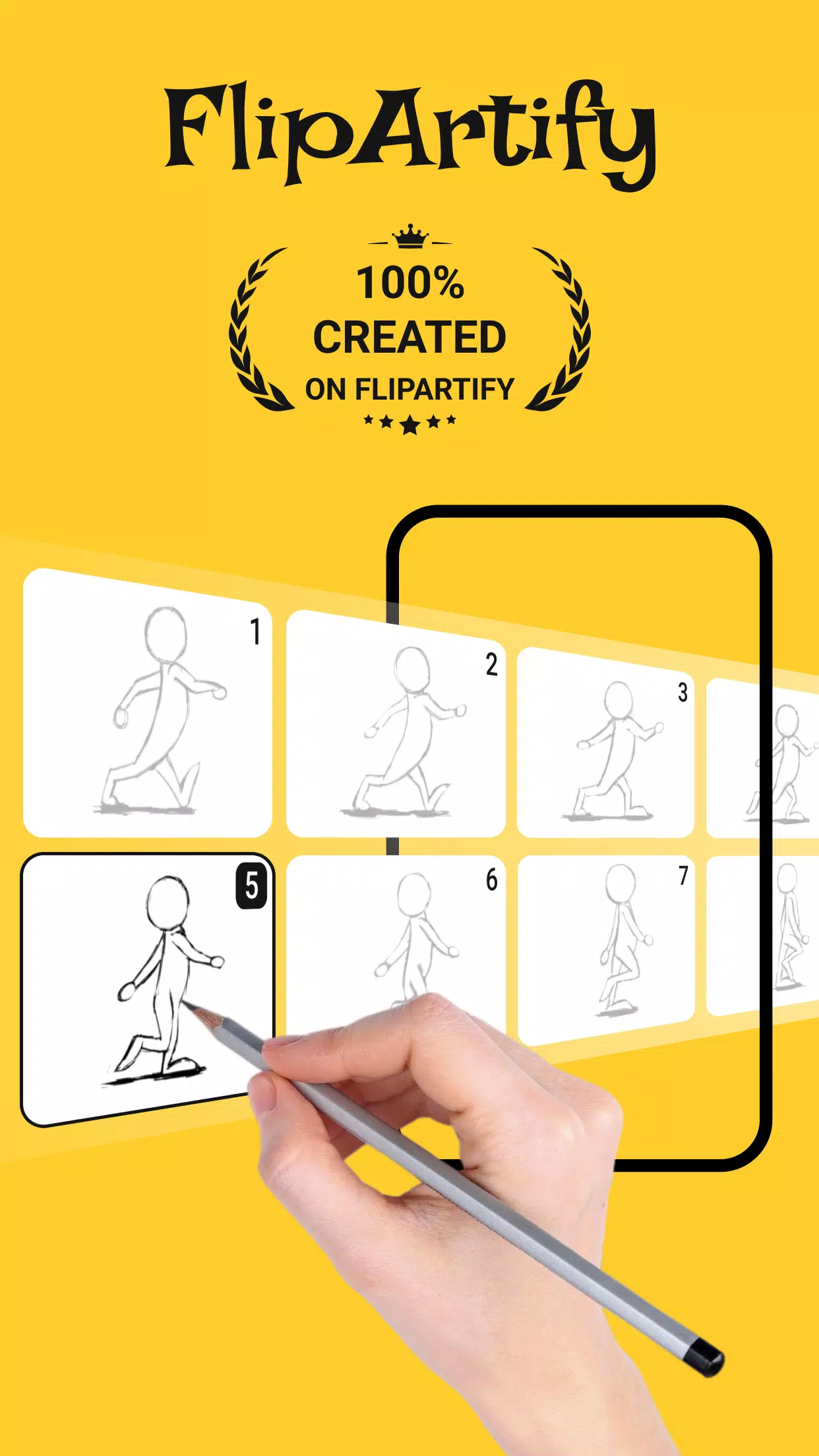 FlipArtify - 2D Draw Animation Скриншот 1