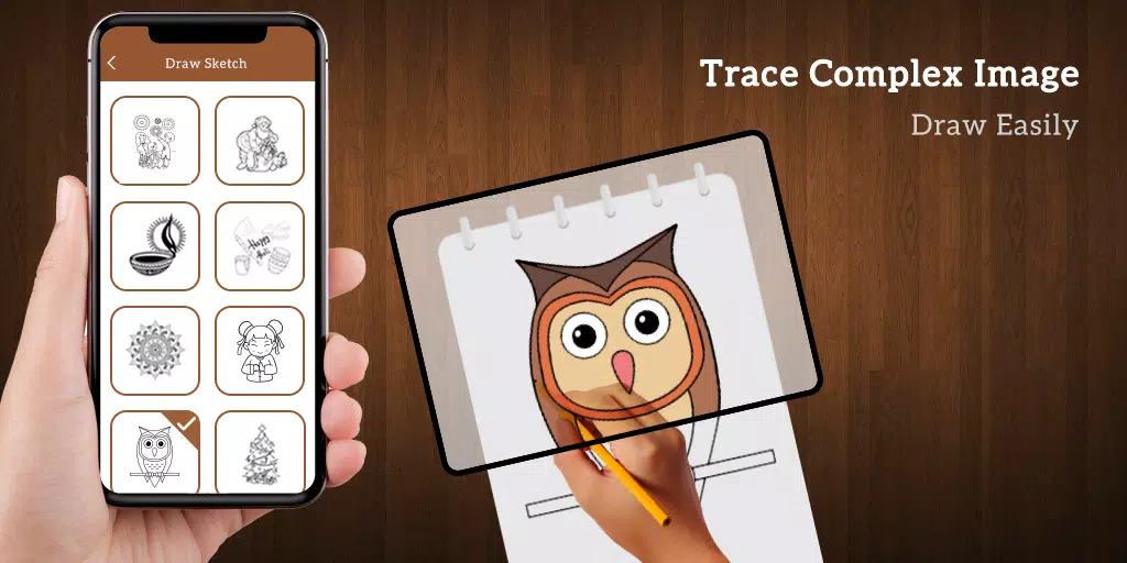 Draw Sketch - Copy Trace Draw应用截图第2张