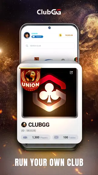 ClubGG Poker ဖန်သားပြင်ဓာတ်ပုံ 3