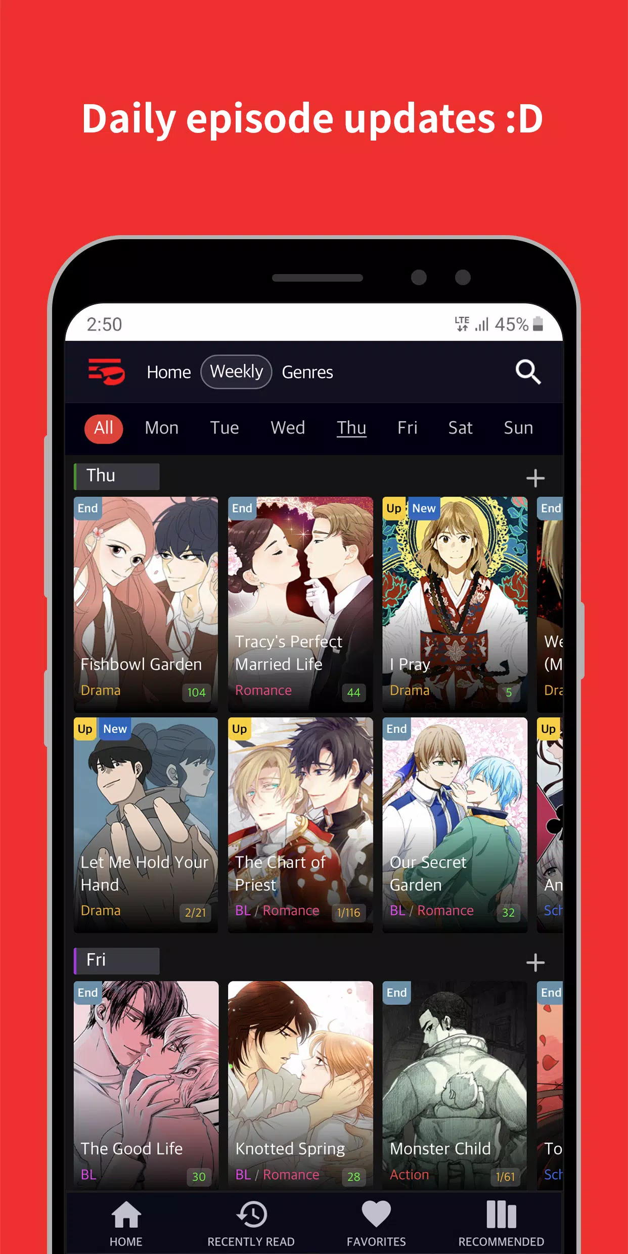Toomics screenshot 3