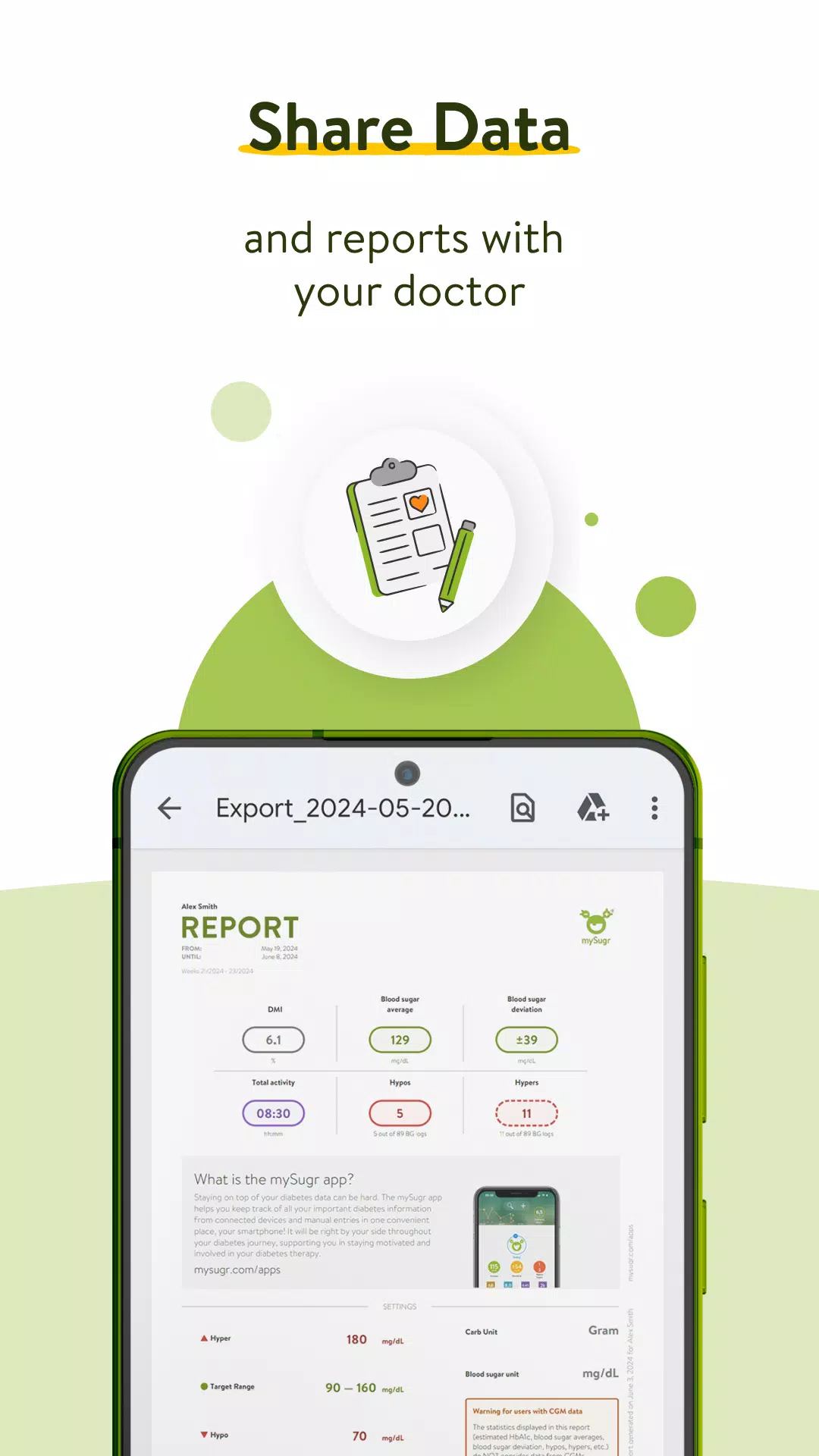 mySugr Screenshot 3