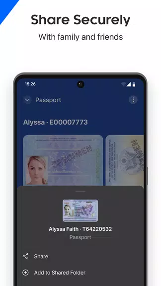 Folio: Digital Wallet App captura de pantalla 