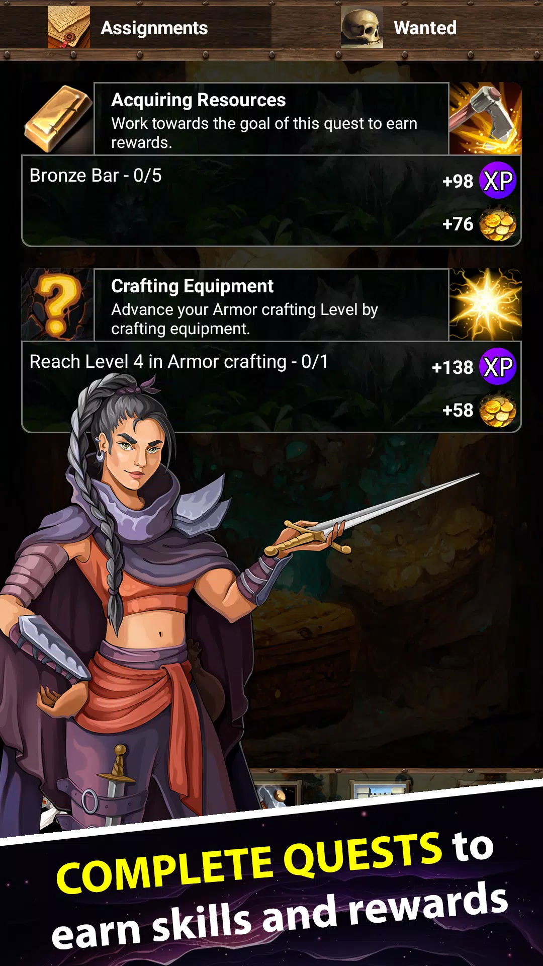 Screenshot Duels RPG - Craft And Slash 4