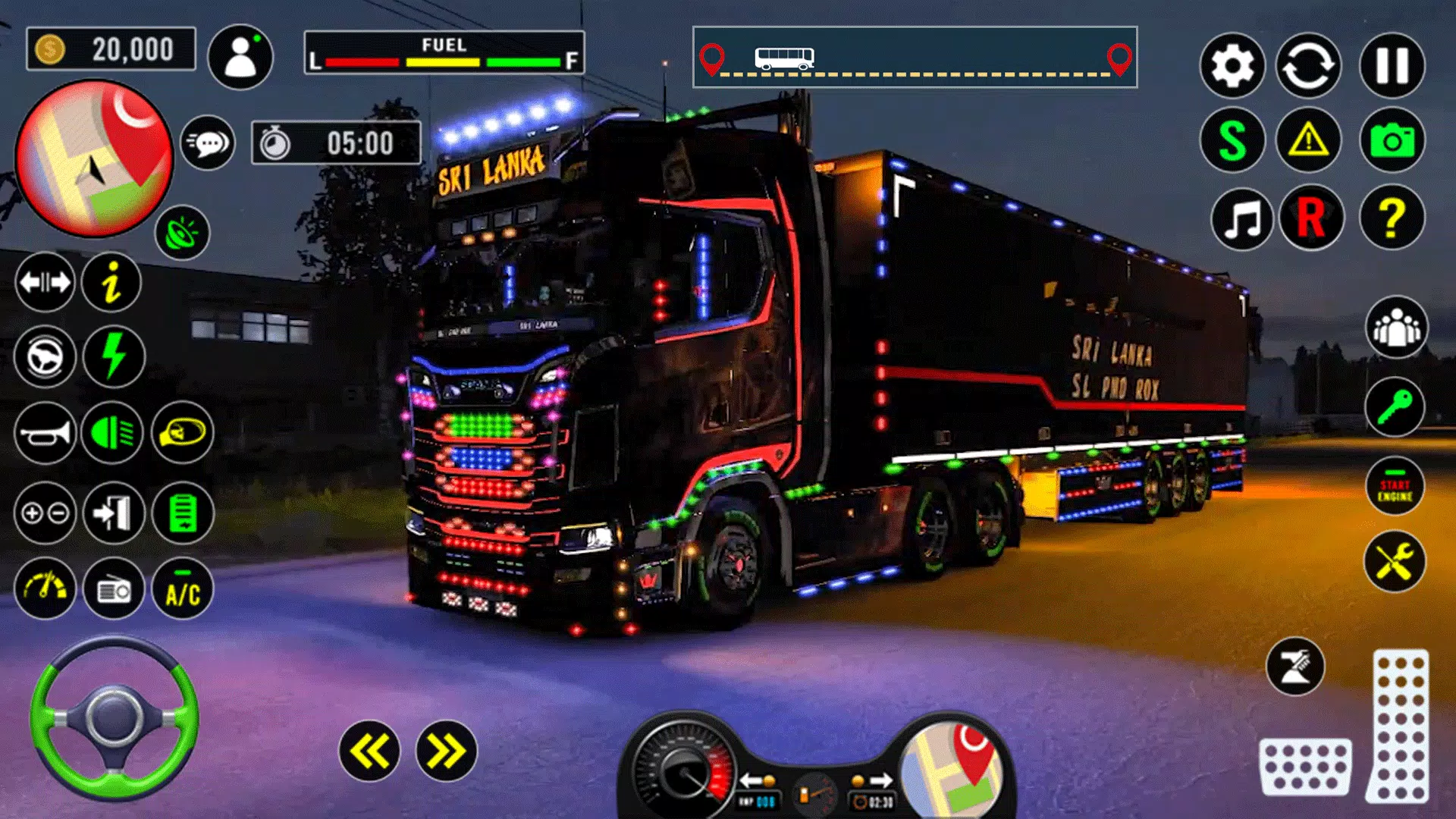 US Truck City Transport Sim 3d ảnh chụp màn hình 3