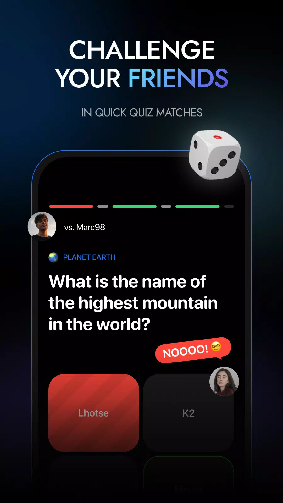 QuizApp экрана 2