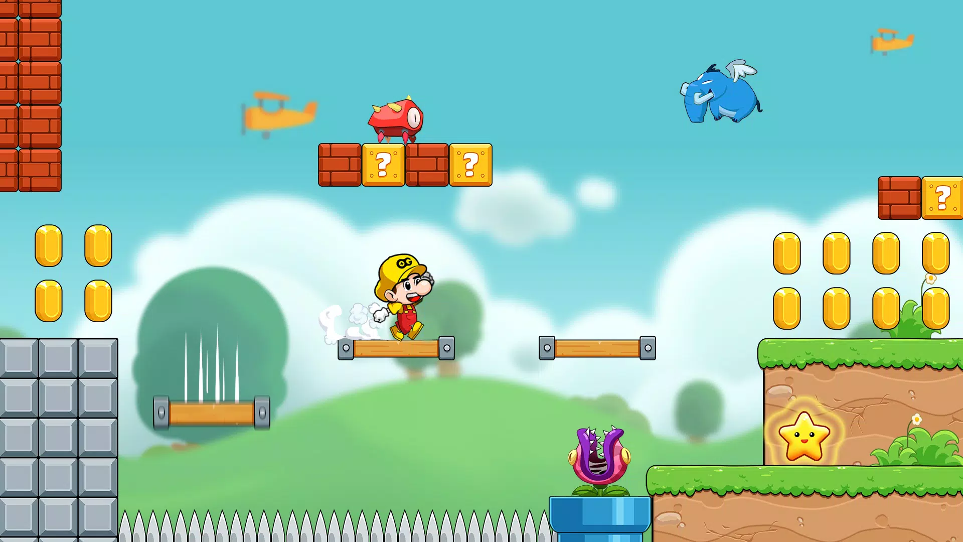 Screenshot Bean’s World Super: Run Games 1