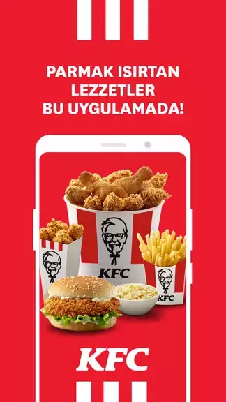 KFC Türkiye – Yemek Siparişi ảnh chụp màn hình 1