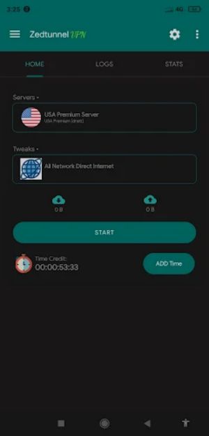 Zedtunnel VPN Screenshot 3