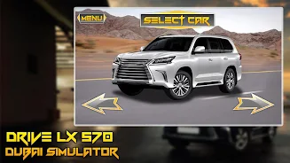 Drive LX 570 Dubai Simulator ဖန်သားပြင်ဓာတ်ပုံ 2