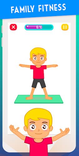 Exercise for Kids at home ảnh chụp màn hình 4