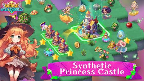 Merge Magic Princess: Tap Game screenshot 2