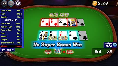 Crazy Four Poker Screenshot 4