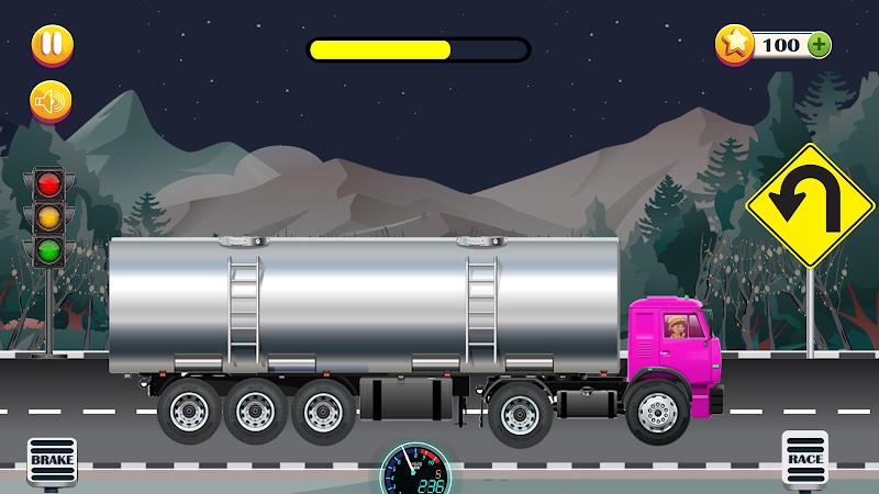 Cargo Truck Driving-Truck Game स्क्रीनशॉट 2