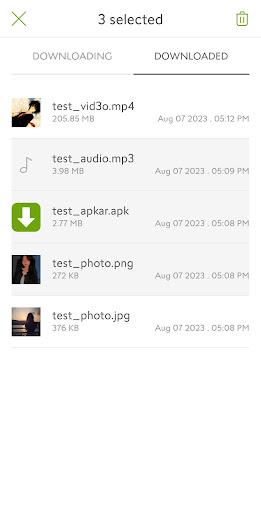 Download Manager For Android ဖန်သားပြင်ဓာတ်ပုံ 1