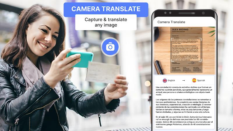 Translate Voice Translator App ဖန်သားပြင်ဓာတ်ပုံ 3