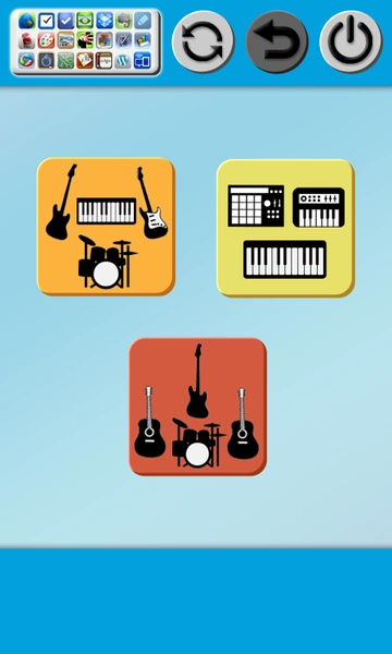 Band Game: Piano, Guitar, Drum captura de pantalla 