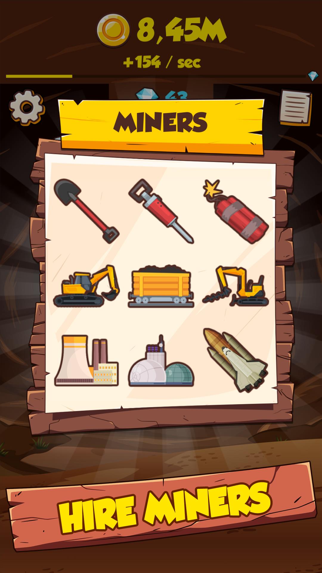 Idle Miner Clicker: Tap Tycoon ဖန်သားပြင်ဓာတ်ပုံ 3