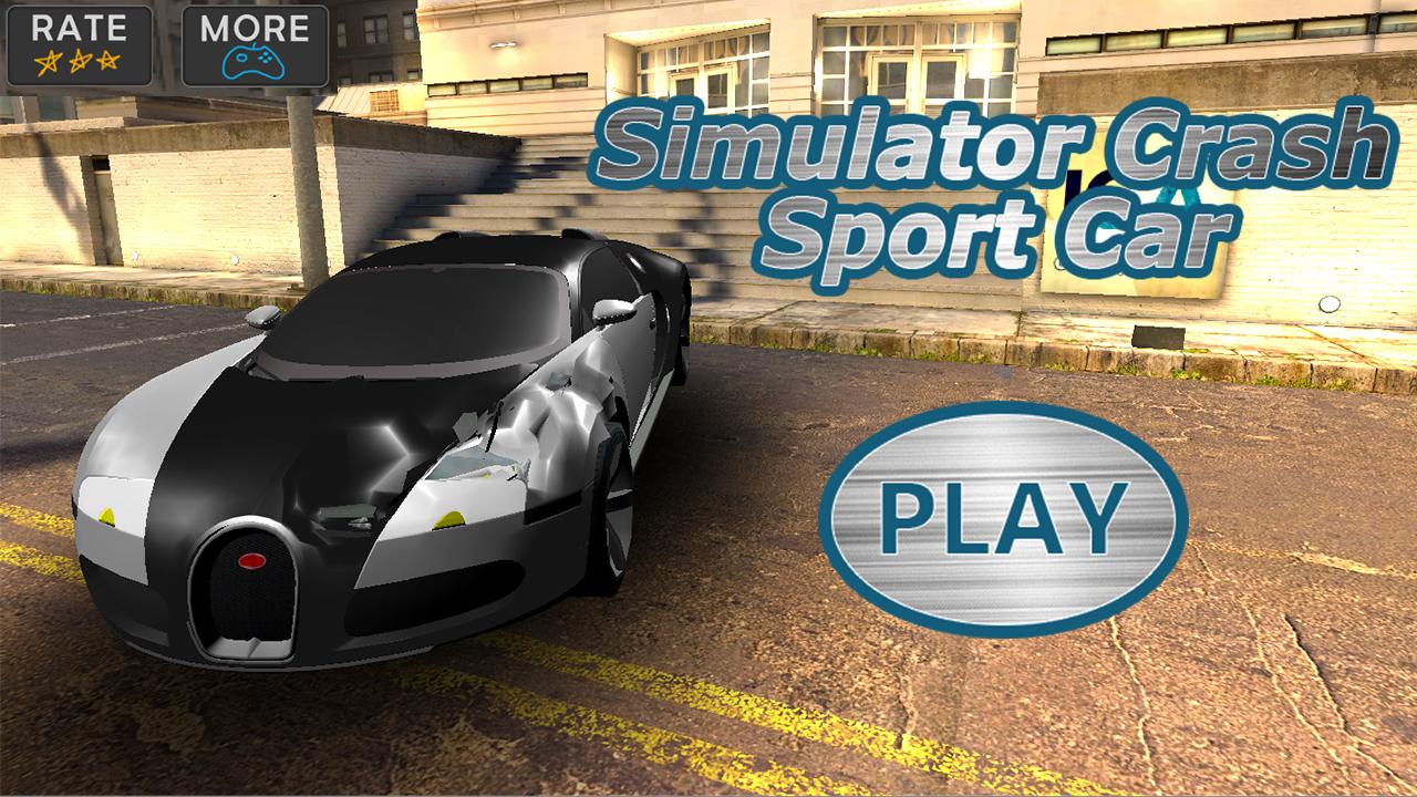 Simulator Crush Sport Car Captura de tela 2