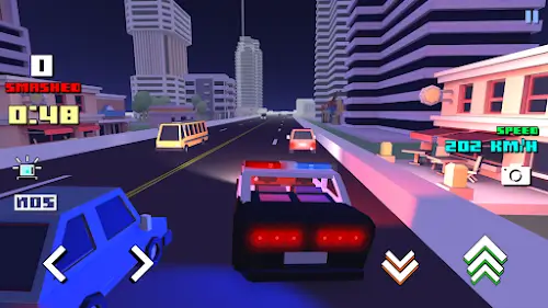 Blocky Car Racer Capture d'écran 2