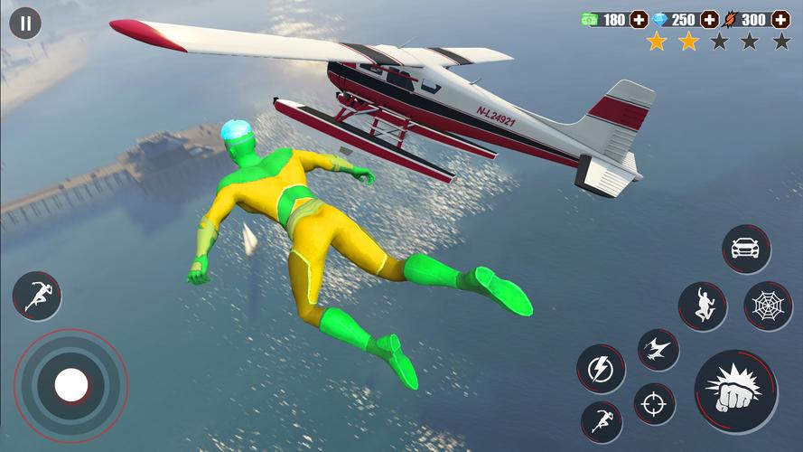 Screenshot Super Rope Hero: Crime City 3