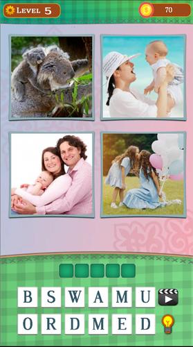 4 Fotos 1 Palabra экрана 1