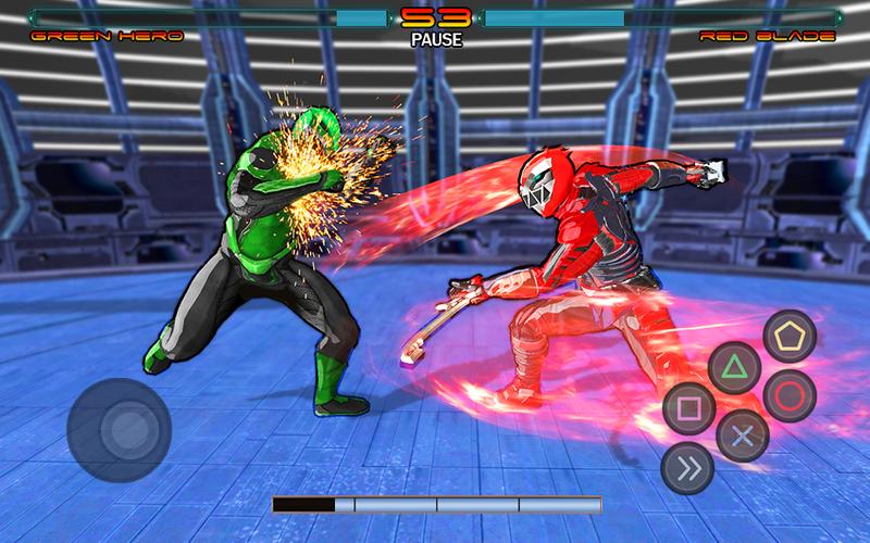Hero Dino Kungfu Fight Ninja captura de pantalla 